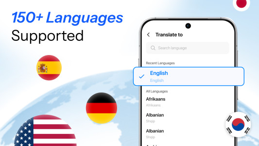اسکرین شات 7 برنامه Translate: AI, Camera & Voice