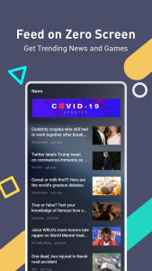 اسکرین شات 1 برنامه XOS Launcher -Cool Stylish