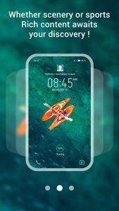 اسکرین شات 5 برنامه Magazine Lockscreen HiOS