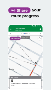 اسکرین شات 4 برنامه Moovit: Bus & Public Transit
