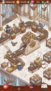 اسکرین شات 2 بازی Cat Magic School : Cute Tycoon