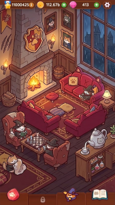 اسکرین شات 4 بازی Cat Magic School : Cute Tycoon