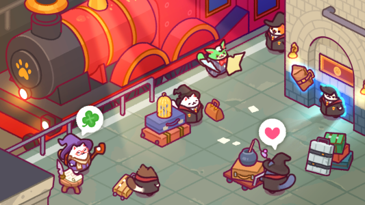 اسکرین شات 7 بازی Cat Magic School : Cute Tycoon
