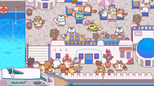 اسکرین شات 8 بازی Cat Snack Bar: Cute Food Games