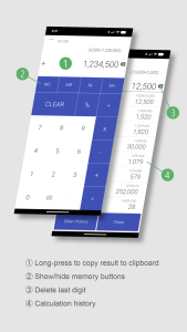 اسکرین شات 2 برنامه Calculator