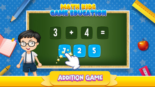 اسکرین شات 5 بازی Math Game Kid Education school