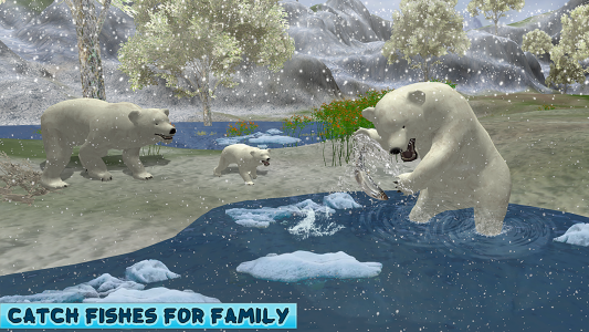 اسکرین شات 4 بازی Polar Bear Family Survival