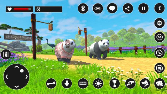 اسکرین شات 1 بازی Panda Game: Animal Games