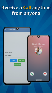 اسکرین شات 5 برنامه Fake Call – Fun Prank Call