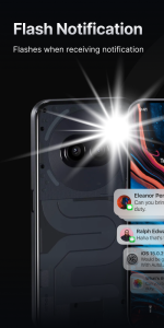 اسکرین شات 3 برنامه Flash On Call - Flash Alert