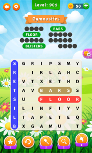 اسکرین شات 3 بازی Word Search: Crossword Puzzles