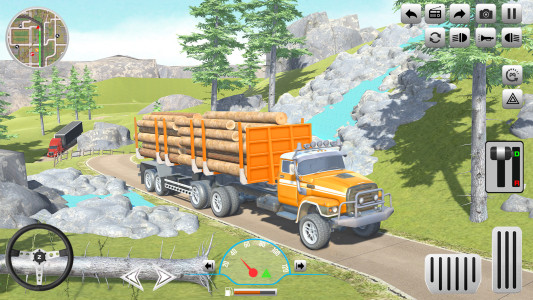 اسکرین شات 6 برنامه American Truck 3d: Truck Game