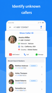 اسکرین شات 4 برنامه Show Caller ID & Spam Blocker