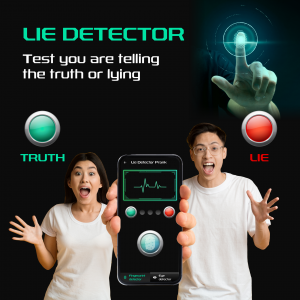 اسکرین شات 1 برنامه Lie Detector Test Prank (Joke)