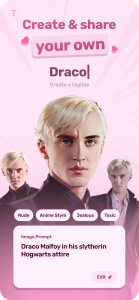 اسکرین شات 3 برنامه Dippy-AI Characters & Roleplay