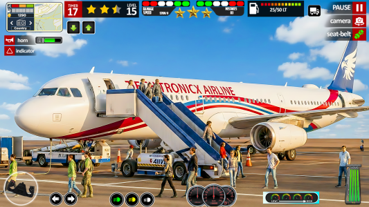 اسکرین شات 1 بازی Real Plane Game Simulator 3d
