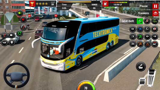اسکرین شات 6 بازی City Bus Driving Game Bus Game