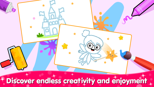 اسکرین شات 4 بازی Coloring and Drawing For Girls