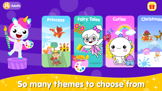 اسکرین شات 5 بازی Coloring and Drawing For Girls