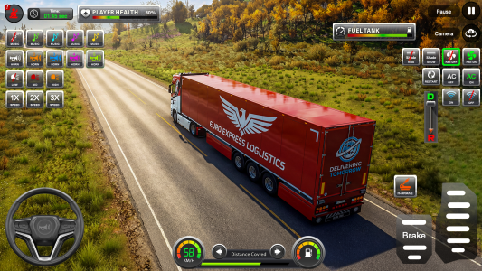 اسکرین شات 8 بازی Euro Truck Transporter 3d