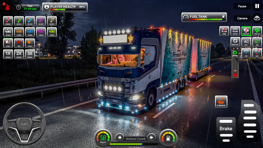 اسکرین شات 5 بازی Euro Truck Transporter 3d