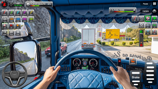 اسکرین شات 7 بازی Euro Truck Transporter 3d