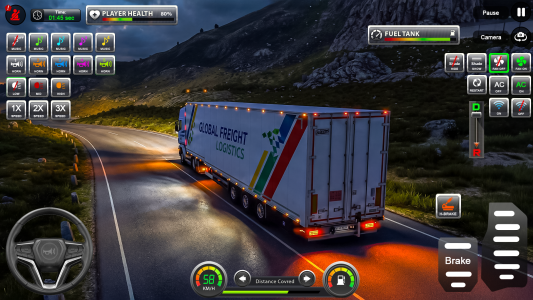 اسکرین شات 4 بازی Euro Truck Transporter 3d