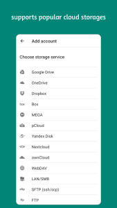 اسکرین شات 7 برنامه Autosync - File Sync & Backup
