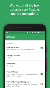 اسکرین شات 8 برنامه Autosync for Google Drive