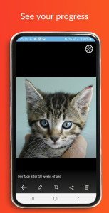 اسکرین شات 4 برنامه Photo Progress: Before - After