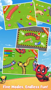 اسکرین شات 2 بازی Snake Survival: IO Game