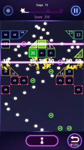 اسکرین شات 7 بازی Bricks Breaker Hit - Glow Ball