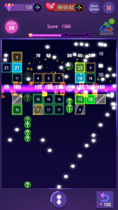 اسکرین شات 7 بازی Neon Bricks Master