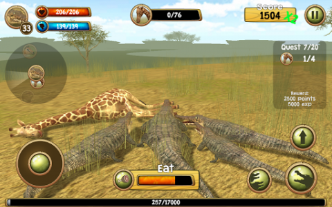 اسکرین شات 5 بازی Wild Crocodile Simulator 3D