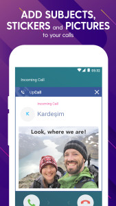 اسکرین شات 2 برنامه UpCall- Unknown Caller ID