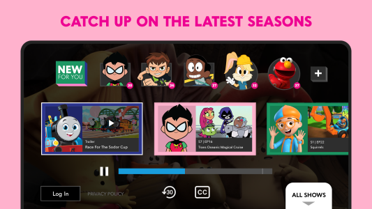 اسکرین شات 2 برنامه Cartoon Network App
