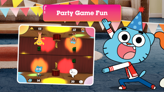 اسکرین شات 2 بازی Gumball's Amazing Party Game