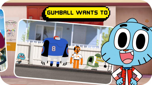 اسکرین شات 2 بازی Skip-A-Head - Gumball