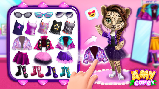 اسکرین شات 3 بازی Amy Care - My Leopard Baby