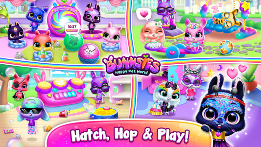 اسکرین شات 3 بازی Bunnsies - Happy Pet World