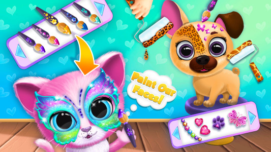 اسکرین شات 8 بازی Kiki & Fifi Pet Beauty Salon