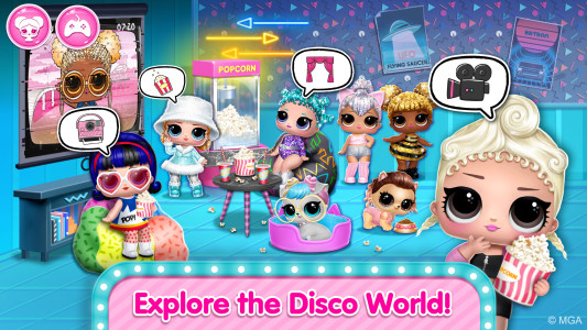 اسکرین شات 8 بازی L.O.L. Surprise! Disco House