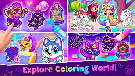 اسکرین شات 6 بازی Tuto Coloring Club