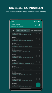 اسکرین شات 6 برنامه Json Genie: JSON Viewer/Editor