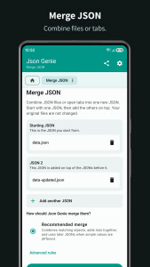 اسکرین شات 6 برنامه Json Genie: JSON Viewer/Editor