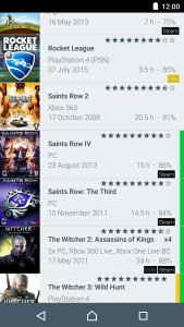 اسکرین شات 2 برنامه My Game Collection
