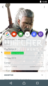 اسکرین شات 3 برنامه My Game Collection