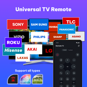 اسکرین شات 1 برنامه TV Remote Control & Cast to tv