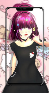 اسکرین شات 6 برنامه Sakura Wallpaper School 4K