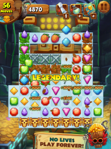 اسکرین شات 2 بازی Jungle Mash - Match 3 Jewels